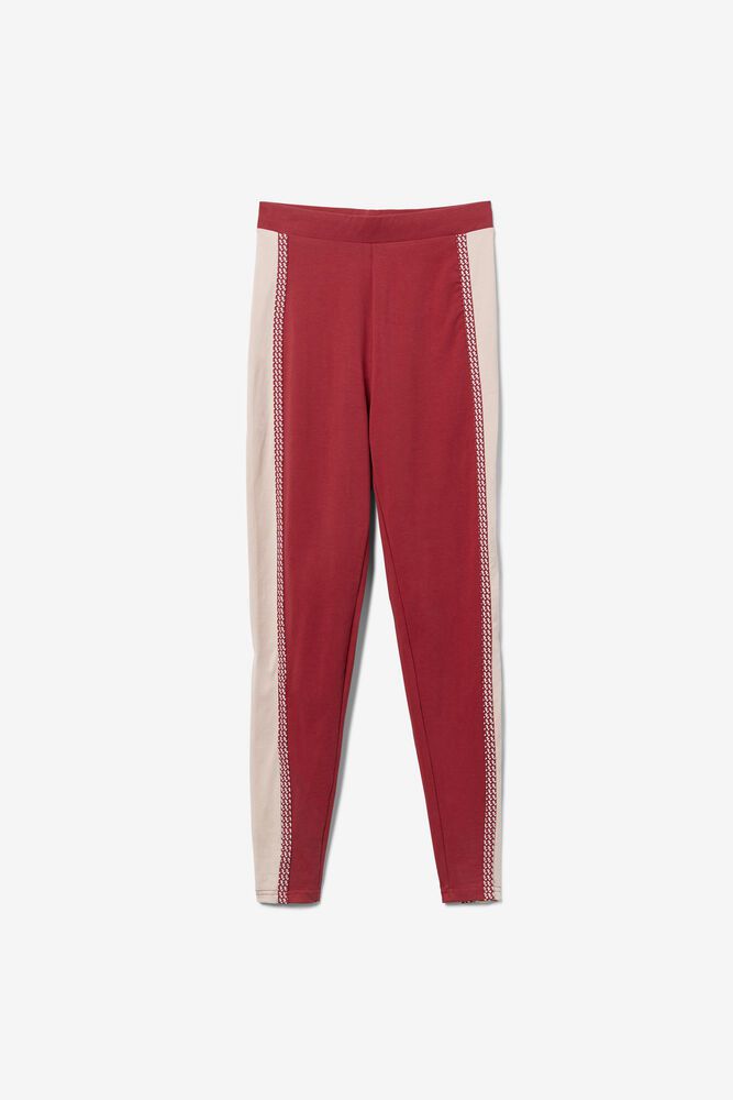 Fila Legging Ona Womens Red - India JNG-904365